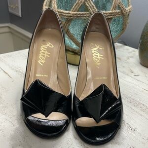 Designer butter open toe Stiletto Heel Pumps